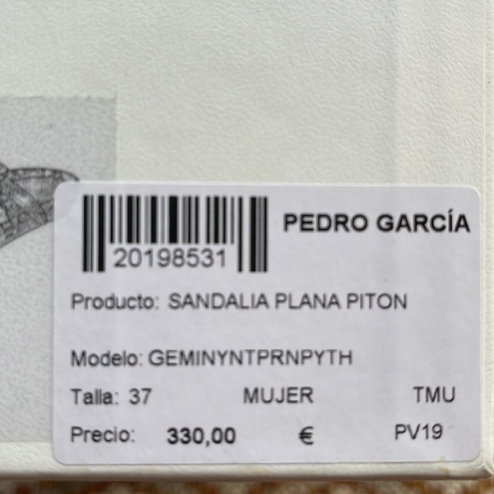 Pedro Garcia Geminy Python Snake Printed Sandal - image 8